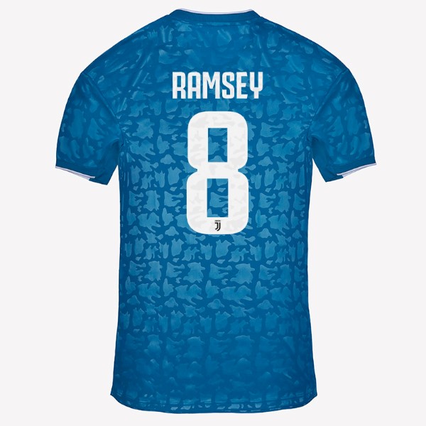 Camiseta Juventus NO.8 Ramsey Tercera equipación 2019-2020 Azul